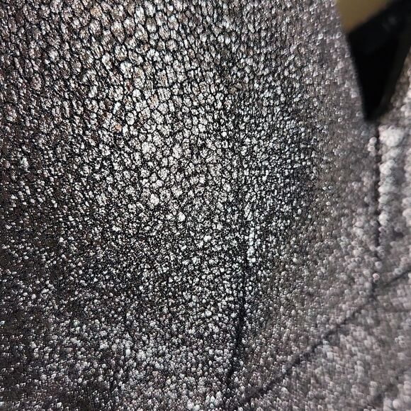 IRIS Gold foil Crackle cocktail dress - Picture 3 of 9